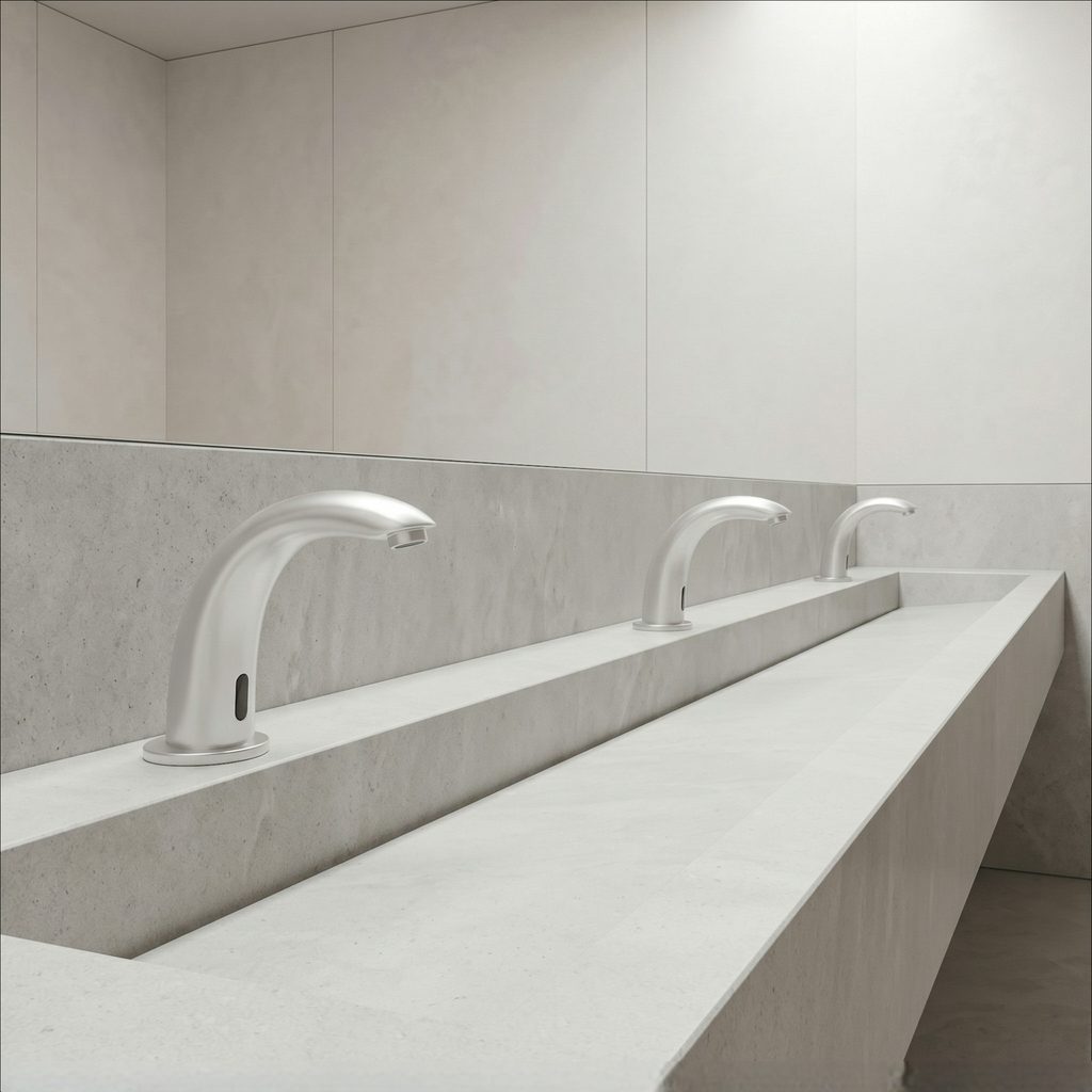 Commercial architecture representing building water performance