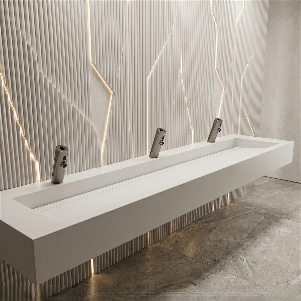 Commercial architecture representing independent aviation plumbing infrastructure research